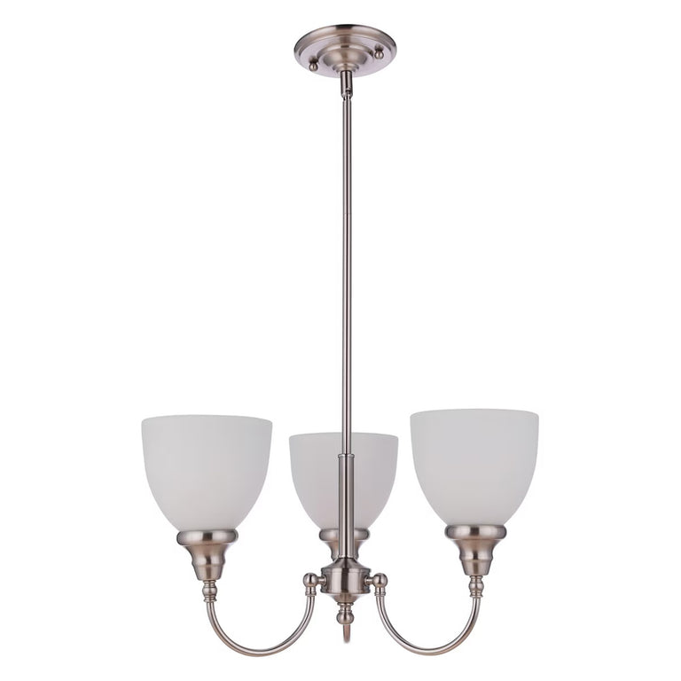 Benson 3 Light Pendant Brushed Nickel - LOI1001714