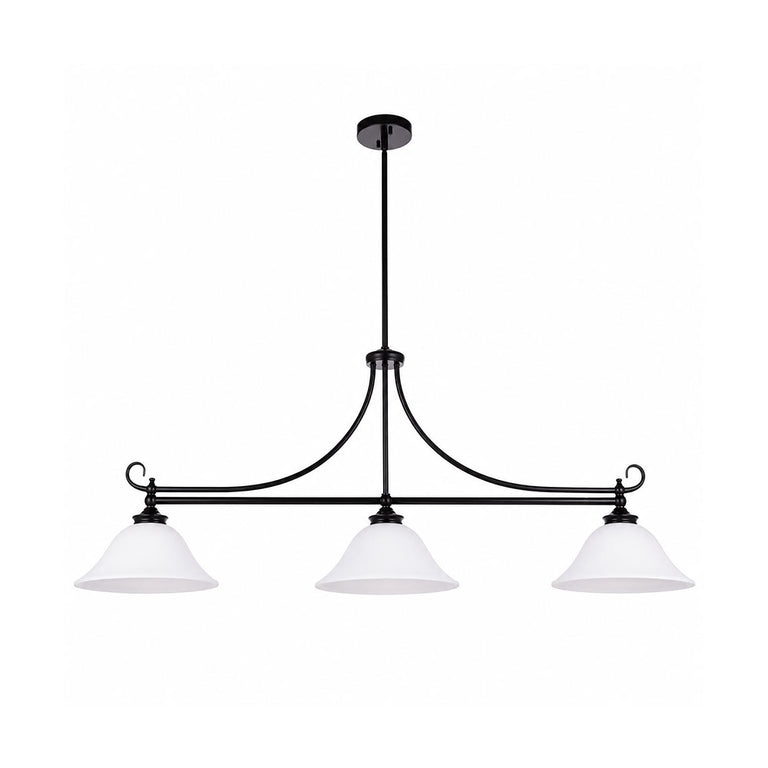 Dallas 3 Light Bench Pendant Bronze - LOI1001738