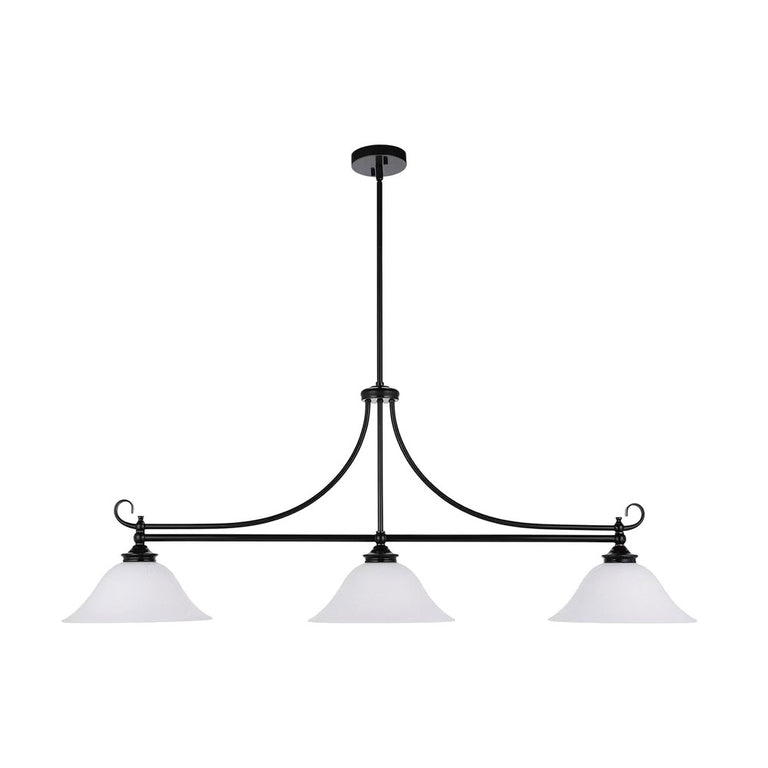 Dallas 3 Light Bench Pendant Bronze - LOI1001738