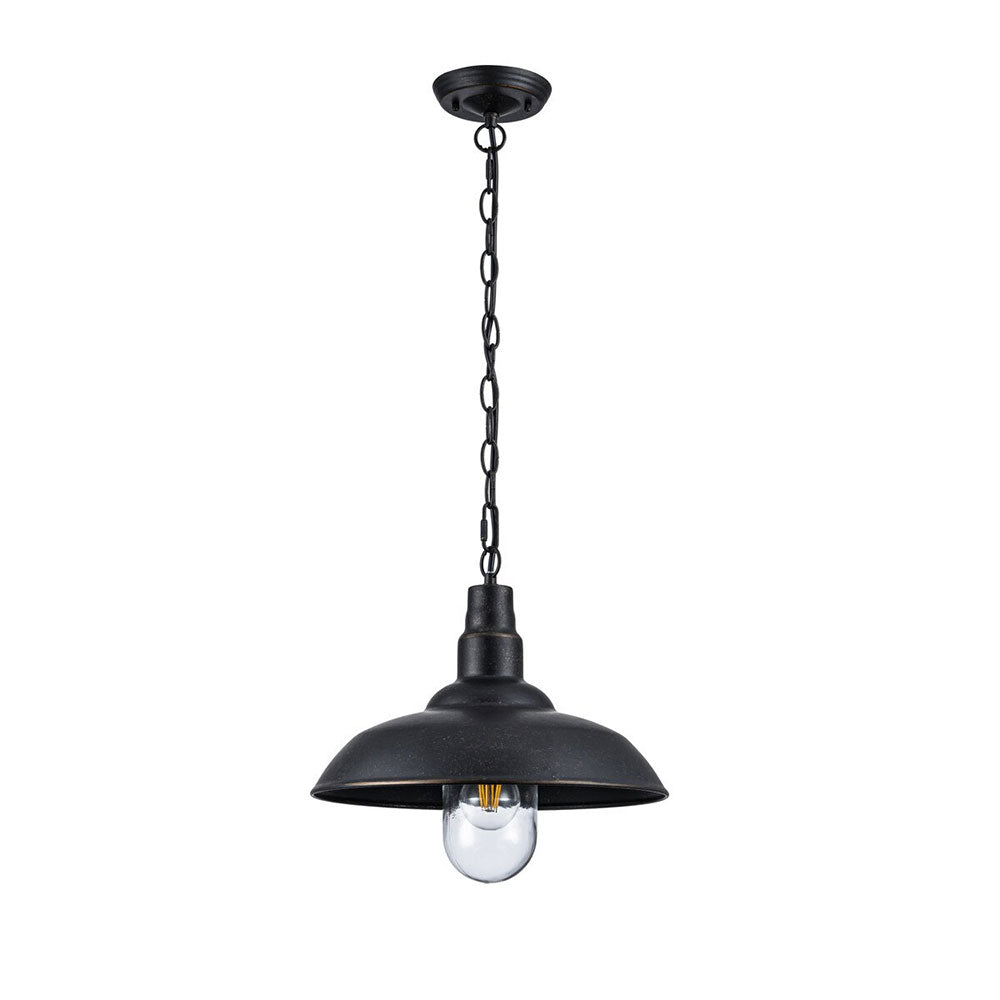 Foundry Large Indoor Chain Pendant Light Antique Bronze - LOI1001773