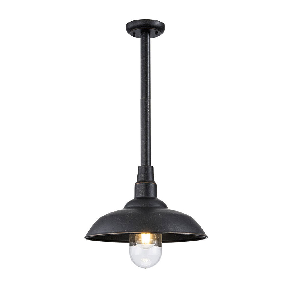 Foundry Large Outdoor Rod Pendant Antique Bronze - LOI1001774