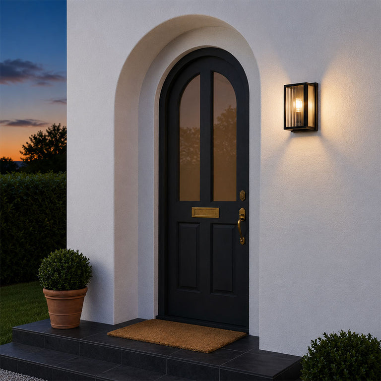 Trentham Small Wall Sconce Antique Black - LOI1001816