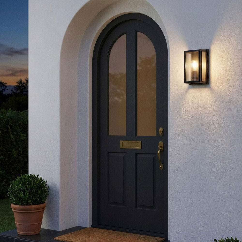 Trentham Medium Wall Sconce Antique Black - LOI1001817