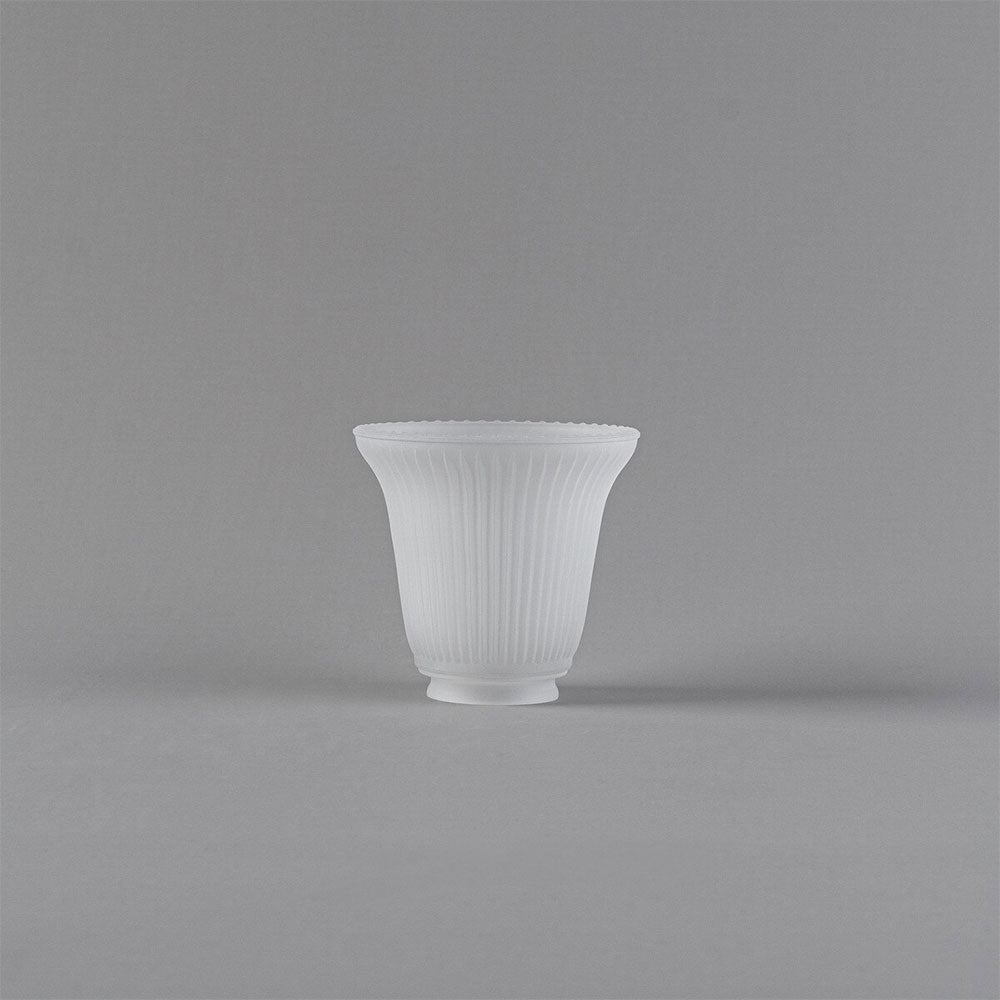 Zipper 23 2 1/4" Fitter Glass Shade Frost - LOI3090005