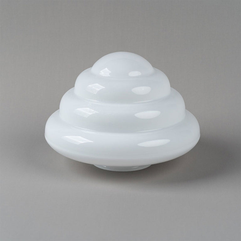 Beehive 10" Glass Shade 4 1/4" Fitter Opal Gloss - LOI3090017