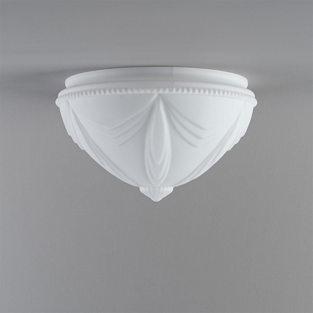 Empire 14" Glass Shade 12 1/4" Fitter Opal Matte - LOI3090039