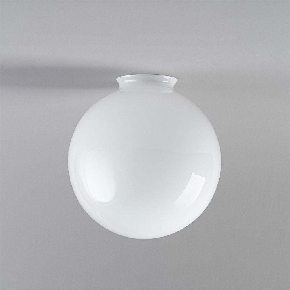 Sphere 10" Glass Shade 4 1/4" Fitter Opal Gloss - LOI3090060