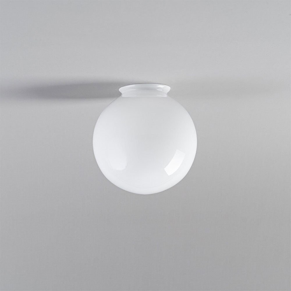Sphere 6" Glass Shade 3 1/4" Fitter Opal Gloss - LOI3090062
