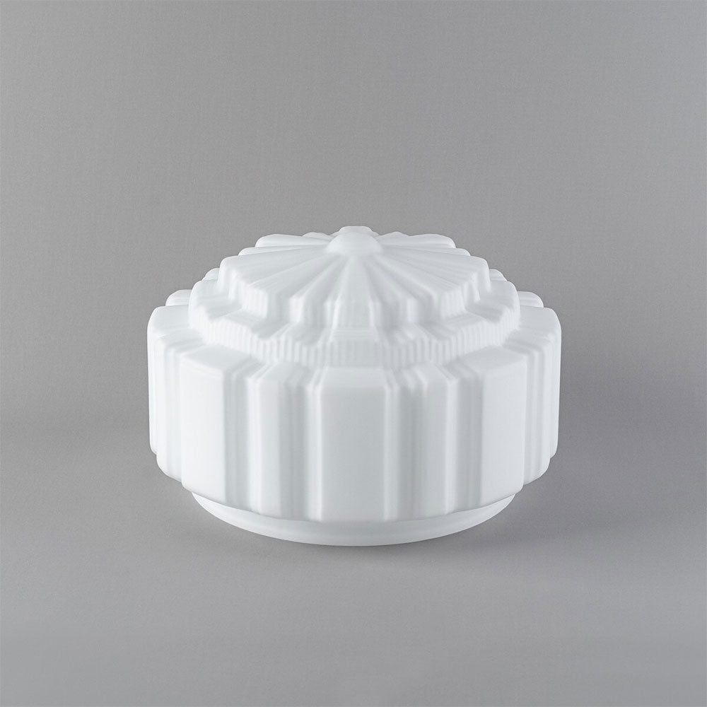 St Kilda 14" Glass Shade 12 1/4" Fitter Opal Matte - LOI3090064