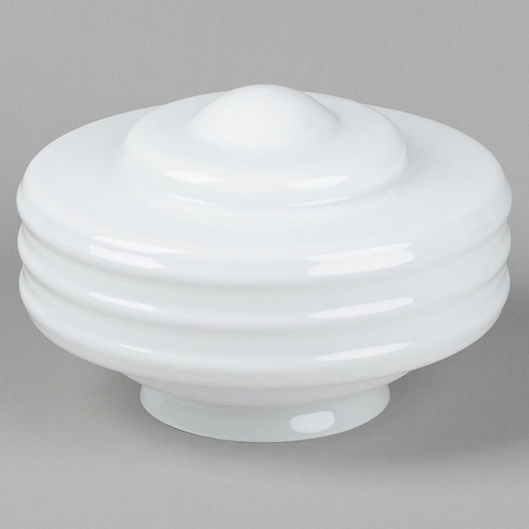 Detroit Small Glass 4 1/4" Fitter Opal Gloss - LOI3090137