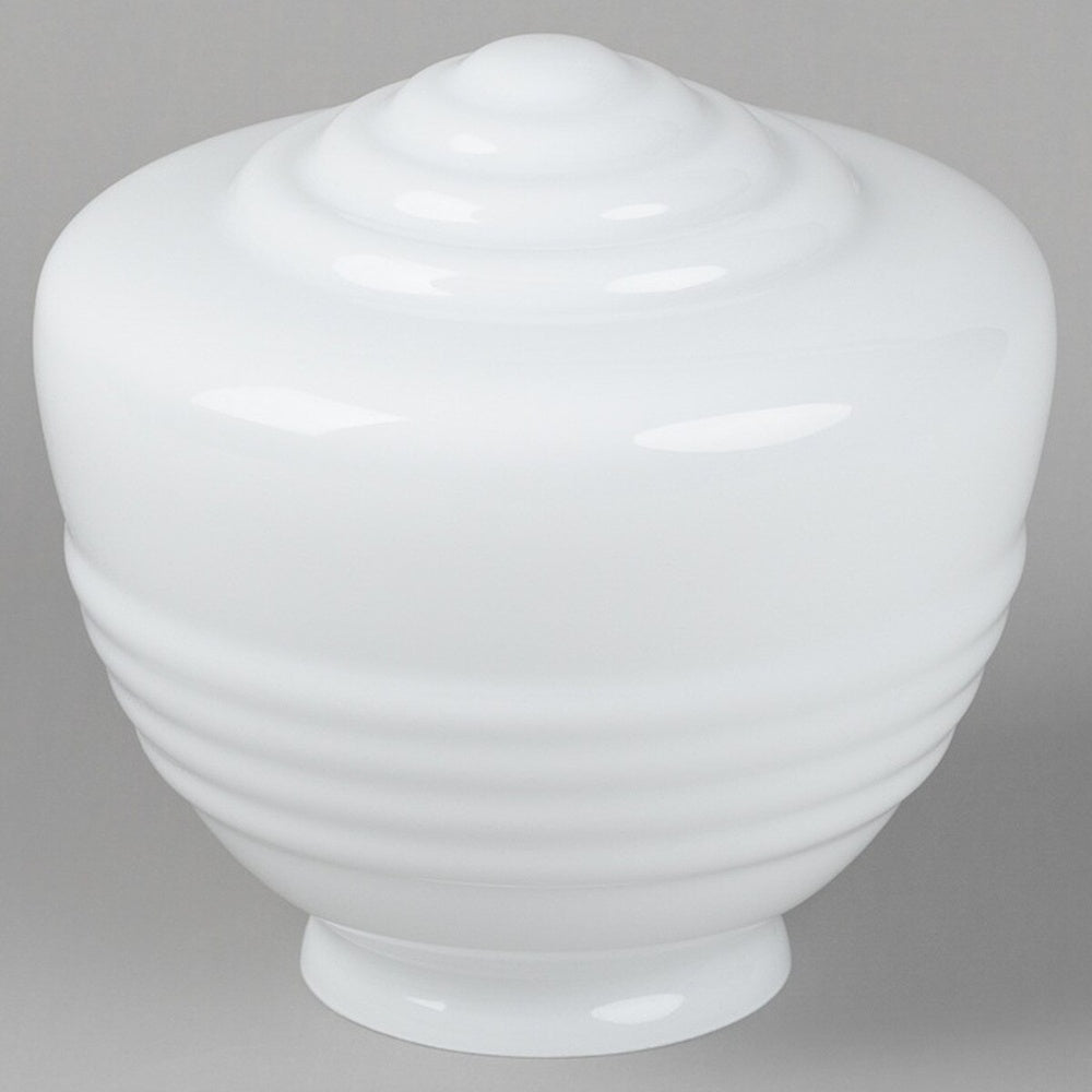 Domec Glass Shade 4 1/4" Fitter Opal Gloss - LOI3090138