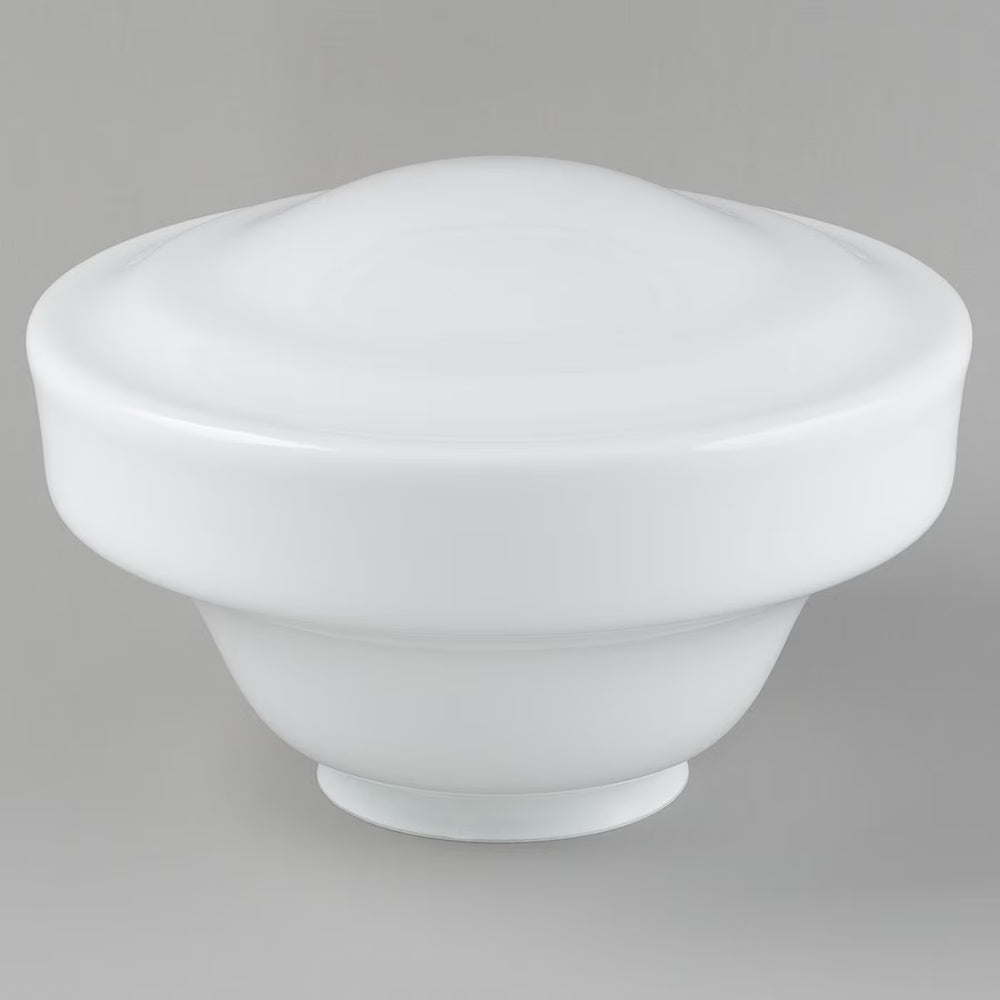 Lincoln Schoolhouse Shade 6 1/4" Fitter Opal Gloss - LOI3090142