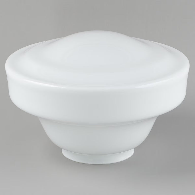 Lincoln Schoolhouse Shade 6 1/4" Fitter Opal Gloss - LOI3090142