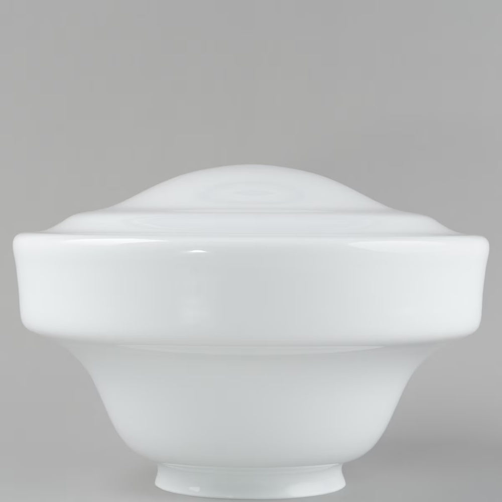 Lincoln Schoolhouse Shade 6 1/4" Fitter Opal Gloss - LOI3090142