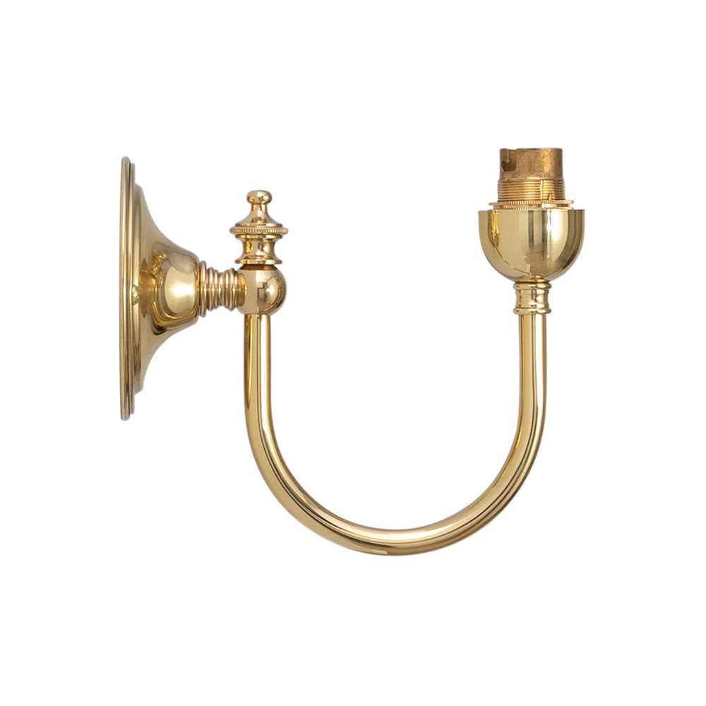 Loxton 1 Light Wall Bracket Polished Brass Frame Only - LOI3090287