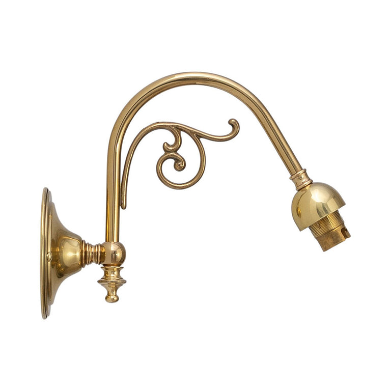 Victoriana 1 Light Wall Bracket Polished Brass Frame Only - LOI3090305