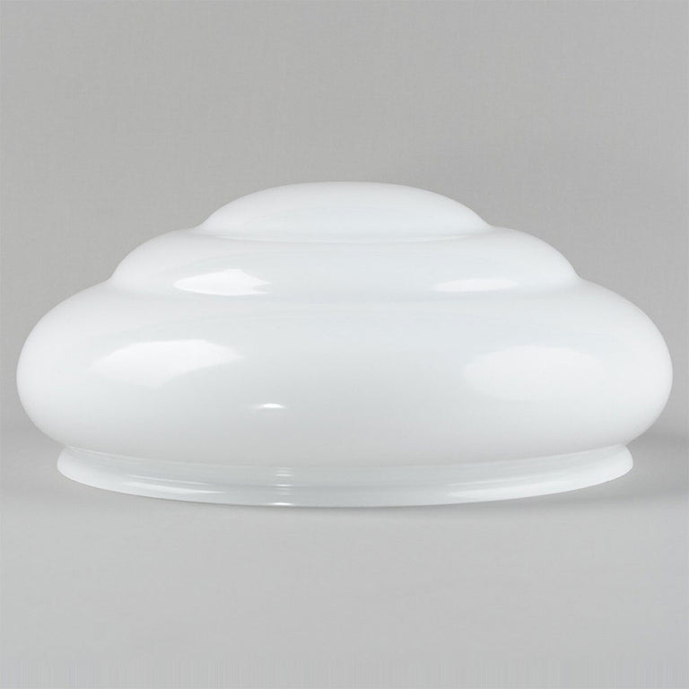 Art Nouveau 14" Glass Shade Opal Gloss - LOI3090319