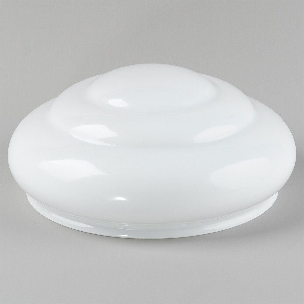 Art Nouveau 14" Glass Shade Opal Gloss - LOI3090319