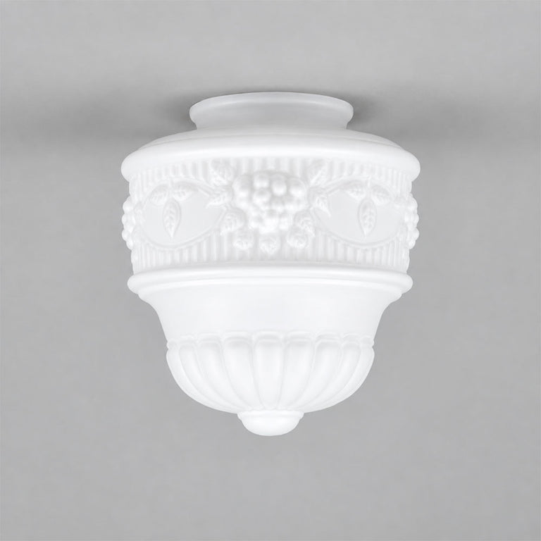 Senator 6" Glass Shade 3 1/4" Fitter Opal Matte - LOI3090321