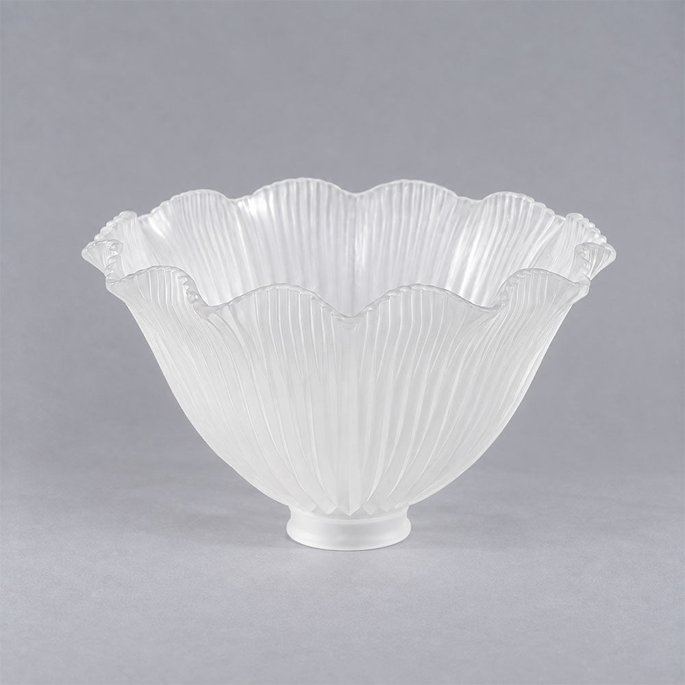 8044 Hallophane 9" Glass Shade 2 1/4" Fitter Frost - LOI3090328