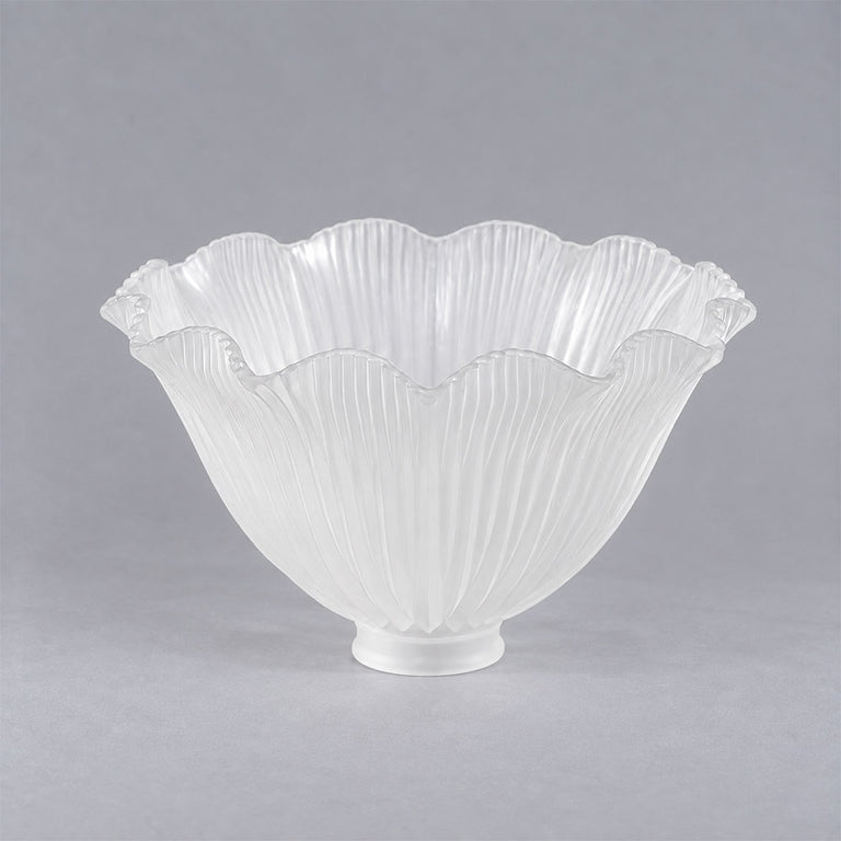8044 Hallophane 9" Glass Shade 2 1/4" Fitter Frost - LOI3090328