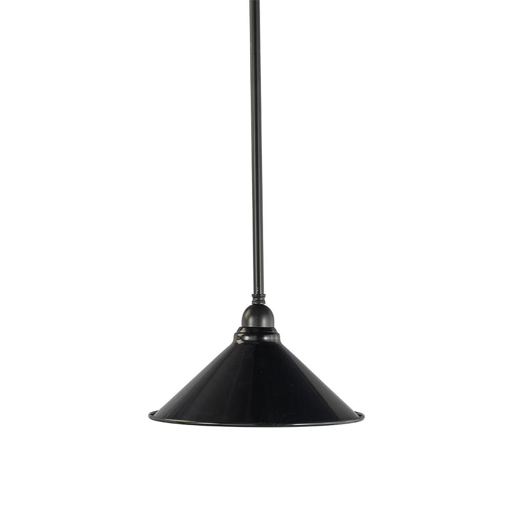Edwardian 250MM Black On Rod Set 1/2" Patina - LOI3090360A