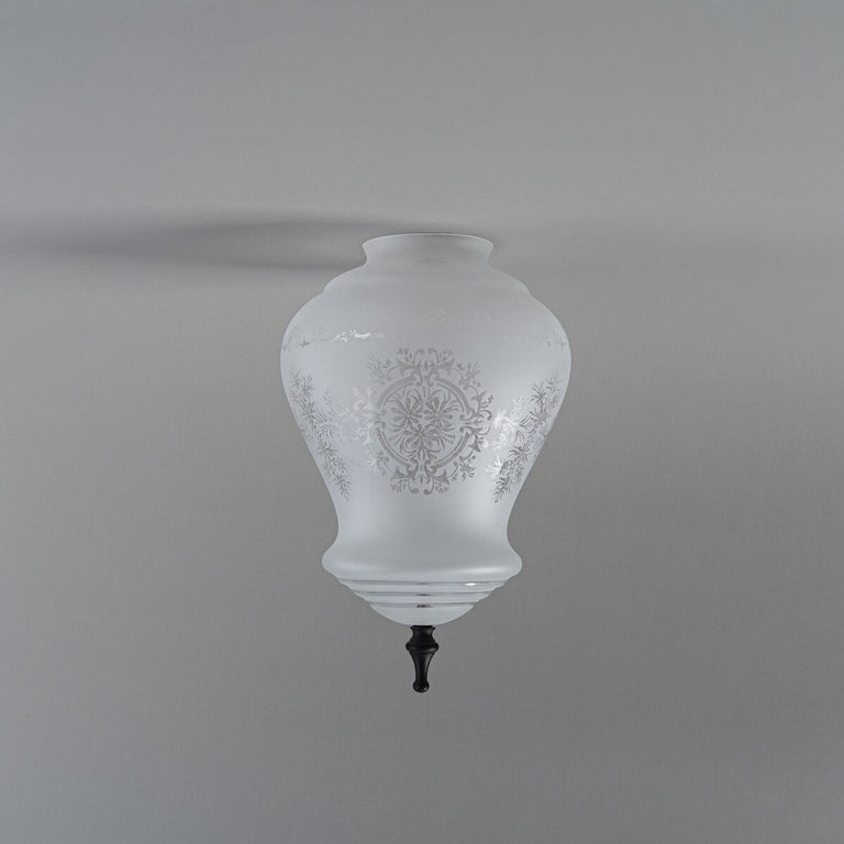 Cambridge Large Shade With Patina Finial - LOI3090392A