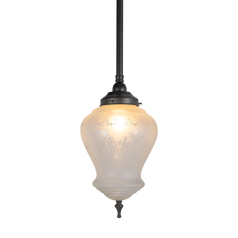 Cambridge Large 3/4" x 1/2M Rod Pendant Patina - LOI3090395A