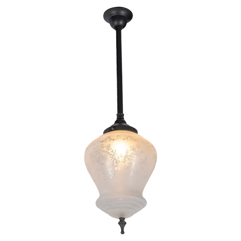 Cambridge Large 3/4" x 1/2M Rod Pendant Patina - LOI3090395A