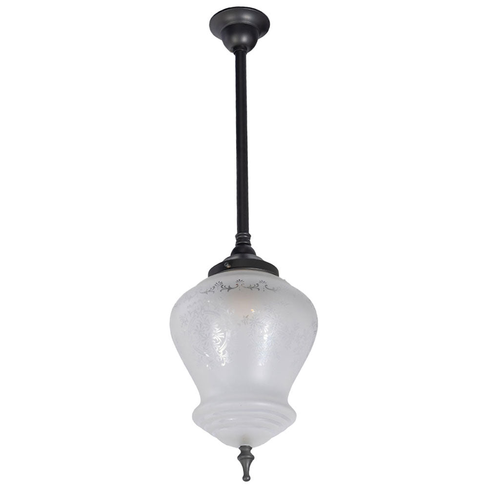 Cambridge Large 3/4" x 1/2M Rod Pendant Patina - LOI3090395A