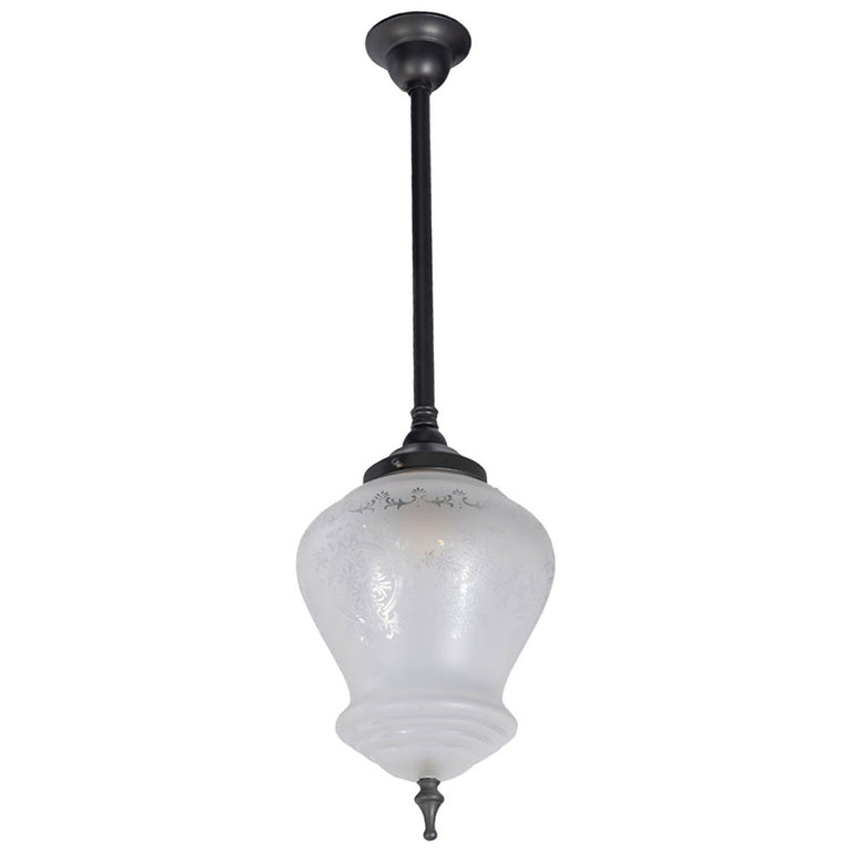 Cambridge Large 3/4" x 1/2M Rod Pendant Patina - LOI3090395A