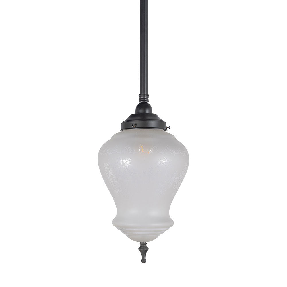 Cambridge Large 3/4" x 1/2M Rod Pendant Patina - LOI3090395A