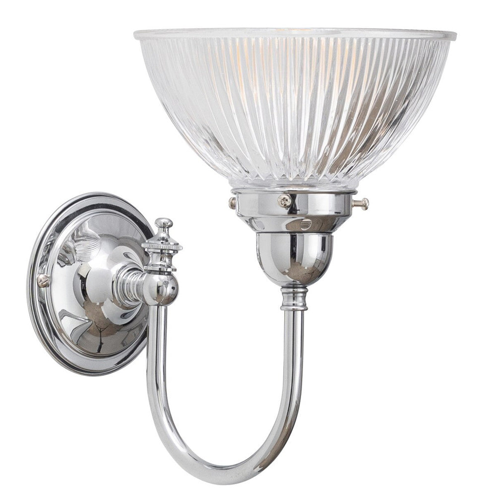 Loxton Wall Bracket Chrome & Claredon Clear - LOI3090401A