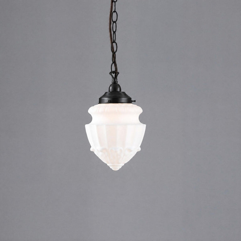 Chelsea 8" Shade Single Chain Suspension Patina - LOI3090434A