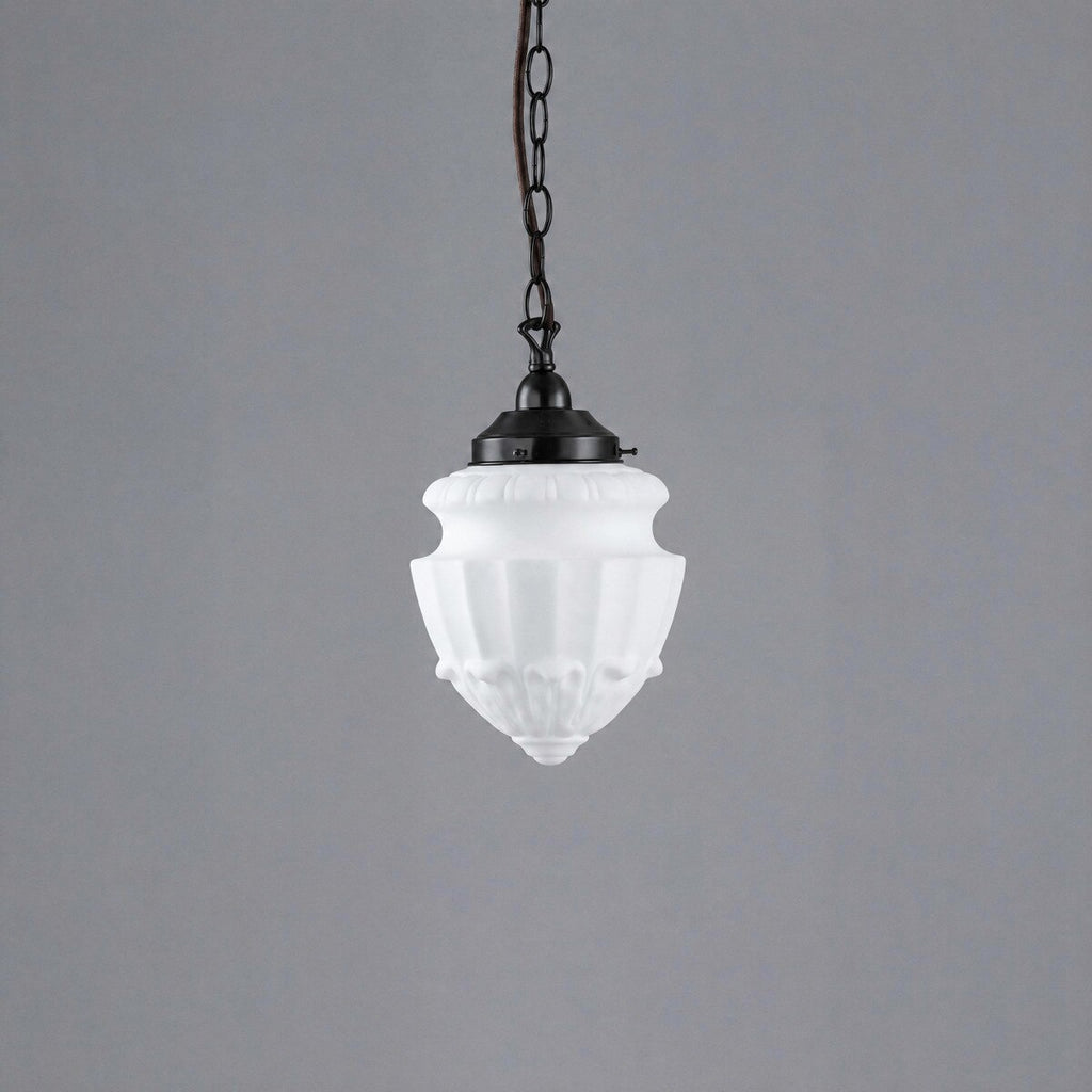 Chelsea 8" Shade Single Chain Suspension Patina - LOI3090434A