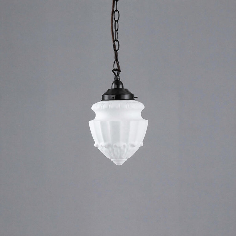 Chelsea 8" Shade Single Chain Suspension Patina - LOI3090434A