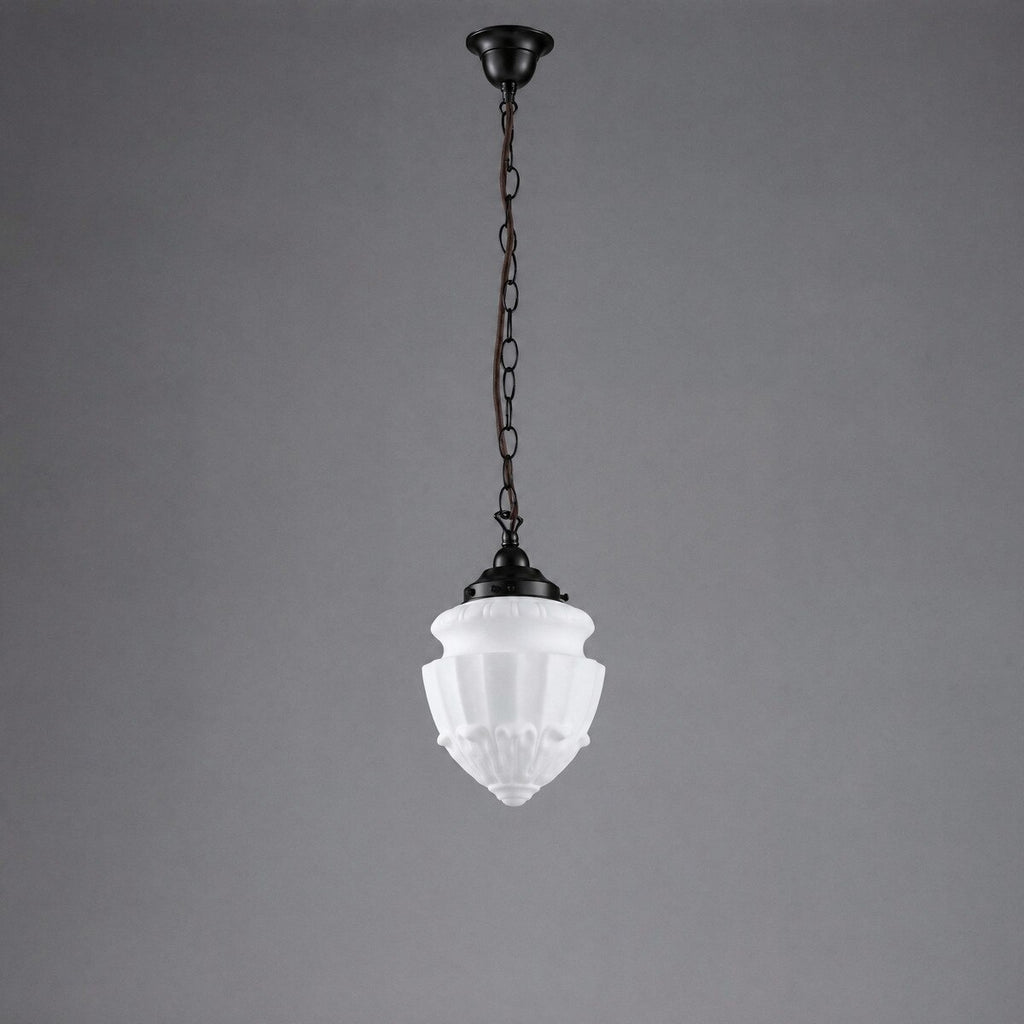 Chelsea 8" Shade Single Chain Suspension Patina - LOI3090434A