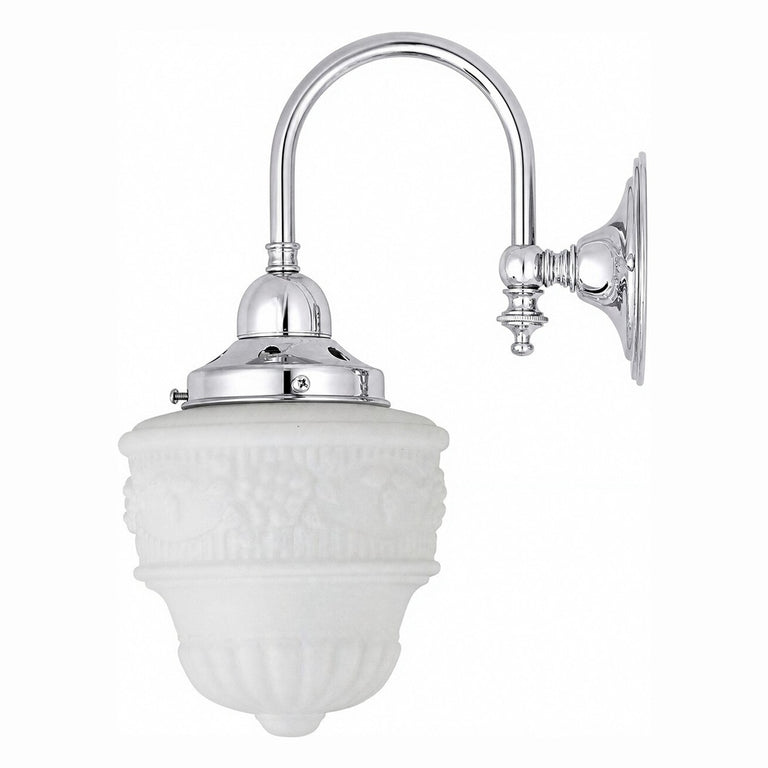 Senator 6" Shade On Loxton Wall Bracket Chrome - LOI3090439A