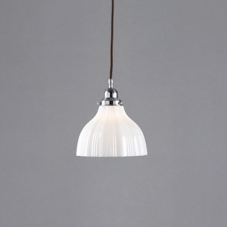 Railway Large Cloth Cord Suspension Chrome - LOI3090456A