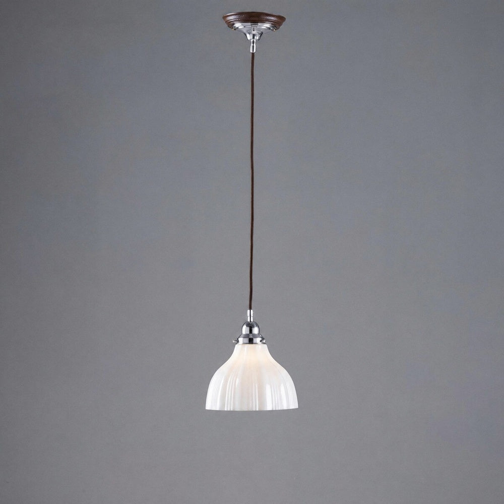 Railway Large Cloth Cord Suspension Chrome - LOI3090456A