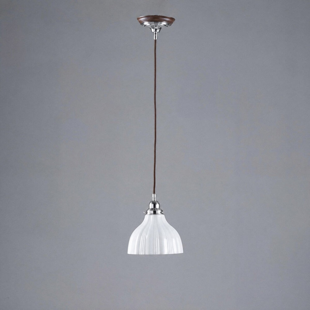 Railway Large Cloth Cord Suspension Chrome - LOI3090456A