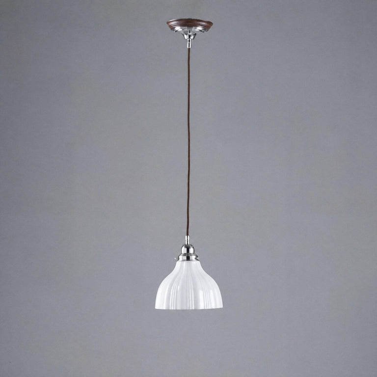 Railway Large Cloth Cord Suspension Chrome - LOI3090456A