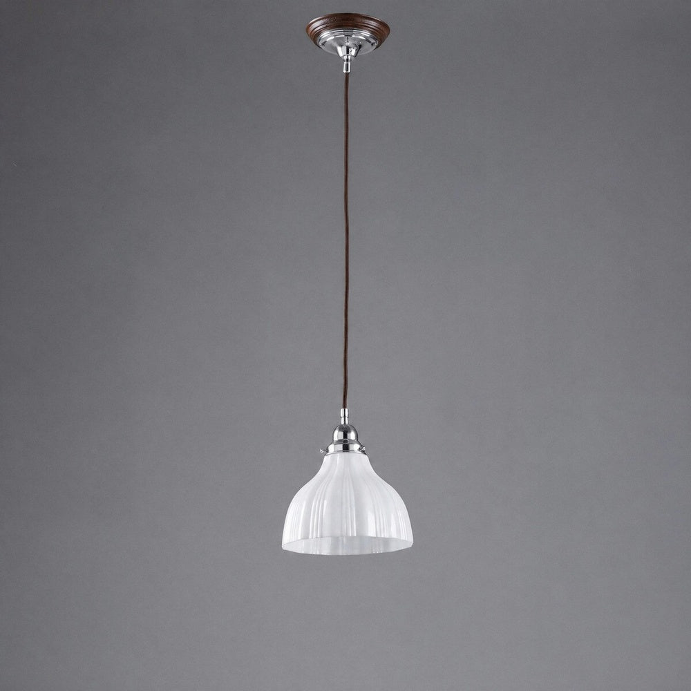 Railway Large Cloth Cord Suspension Chrome - LOI3090456A