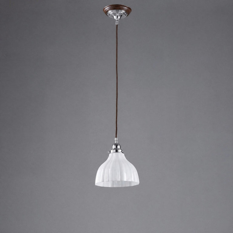 Railway Large Cloth Cord Suspension Chrome - LOI3090456A