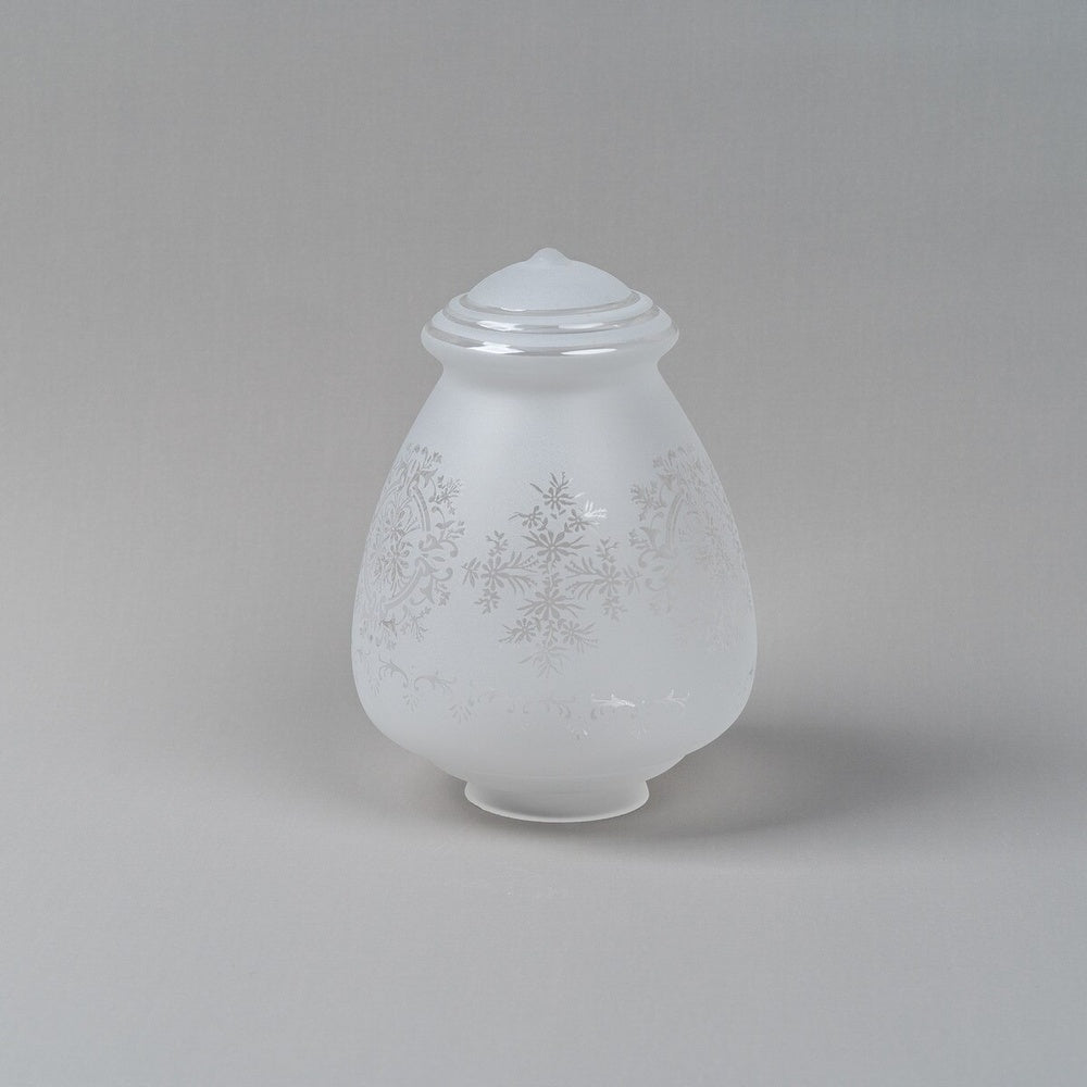 Cambridge Small Glass Shade 3 1/4" Fitter Frost Etch - LOI3090482