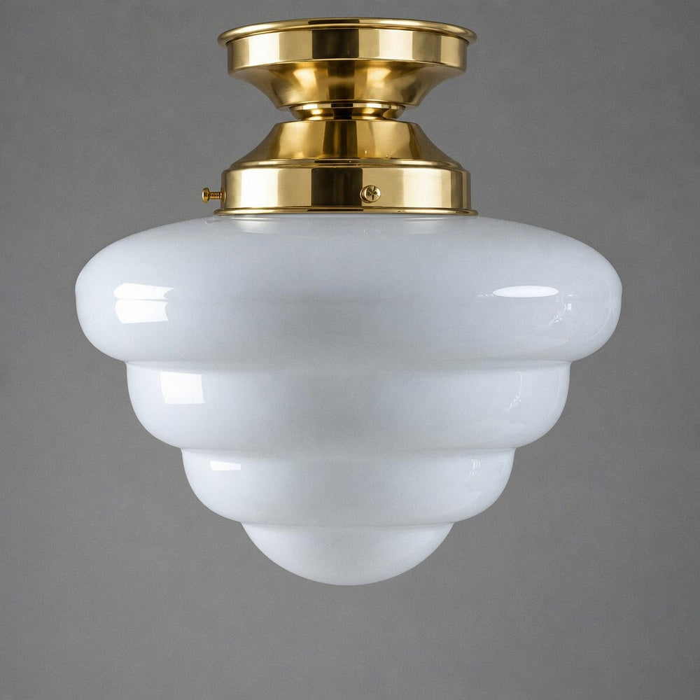 Beehive Opal Gloss Batten Fix Polished Brass - LOI3090483A