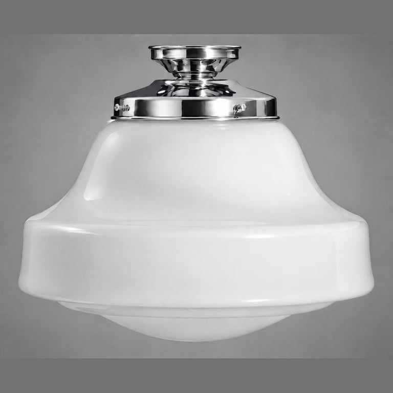 Lincoln Schoolhouse Opal Gloss Batten Fix Chrome - LOI3090520A