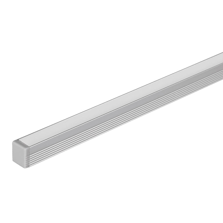 MICRO-SM - LP-0809-SM Surface Mounted LED Mounting Profile 1M Length Aluminium - 21944