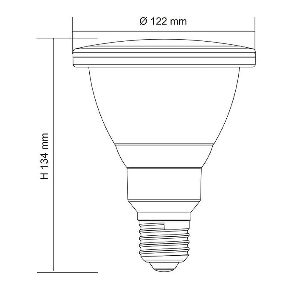 Par38 LED 12W Tri-Colour - LPAR38TC