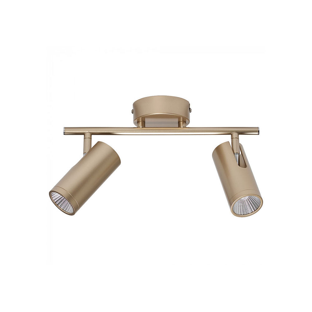 Xanthi 10W LED Twin Spotlight Gold / Warm White - LSLX-B2-GD